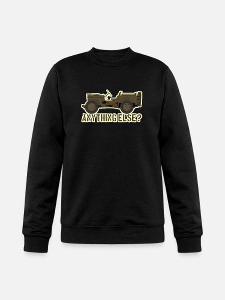 Anything else? - Champion Unisex Powerblend Sweatshirt  - black