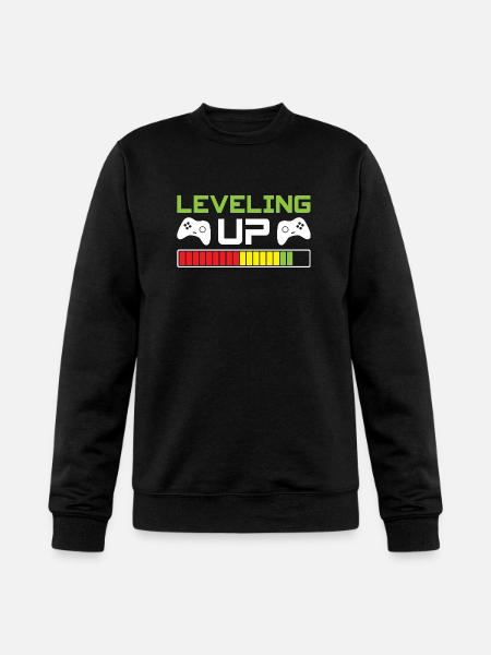 Leveling Up - Champion Unisex Powerblend Sweatshirt - black