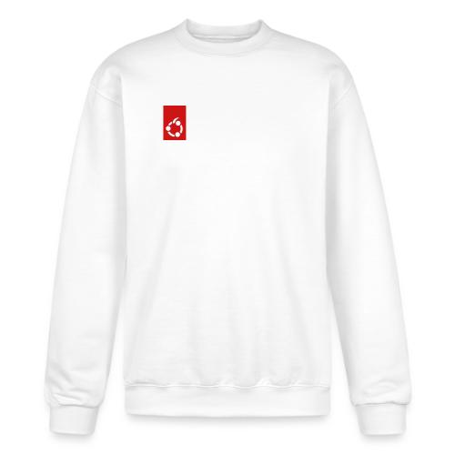 Edubuntu Logo 2023 - White - Champion Unisex Powerblend Sweatshirt 