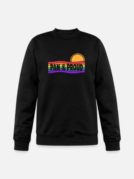 Pan Proud - Champion Unisex Powerblend Sweatshirt  - black