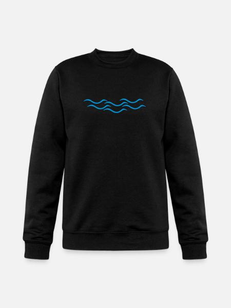 water - Champion Unisex Powerblend Sweatshirt - black