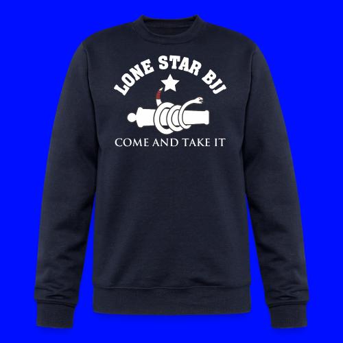 Lone Star BJJ - Come and Take It - White and Red - Champion Unisex Powerblend Sweatshirt 