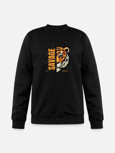 tiger - Champion Unisex Powerblend Sweatshirt - black