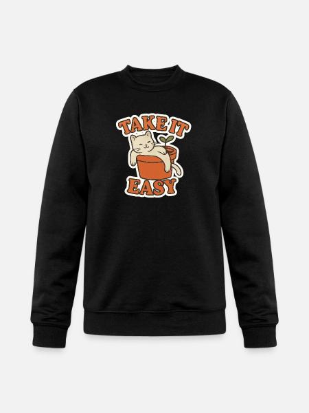 Take It Easy - Champion Unisex Powerblend Sweatshirt - black