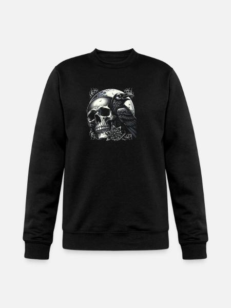 Lunar Raven's Vigil - Champion Unisex Powerblend Sweatshirt - black