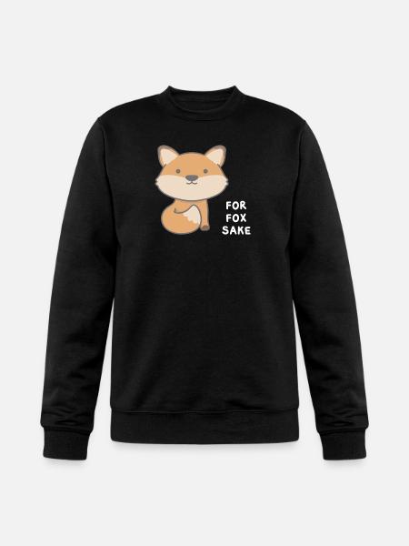 For Fox Sake - Champion Unisex Powerblend Sweatshirt  - black