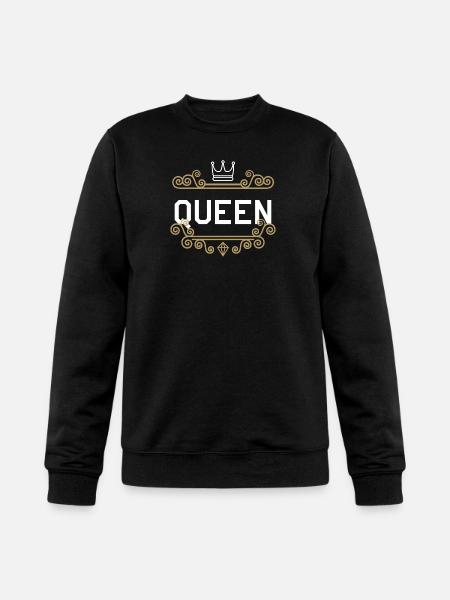 Queen King - Champion Unisex Powerblend Sweatshirt - black