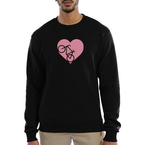 heart_bicycle_cutout - Champion Unisex Powerblend Sweatshirt 