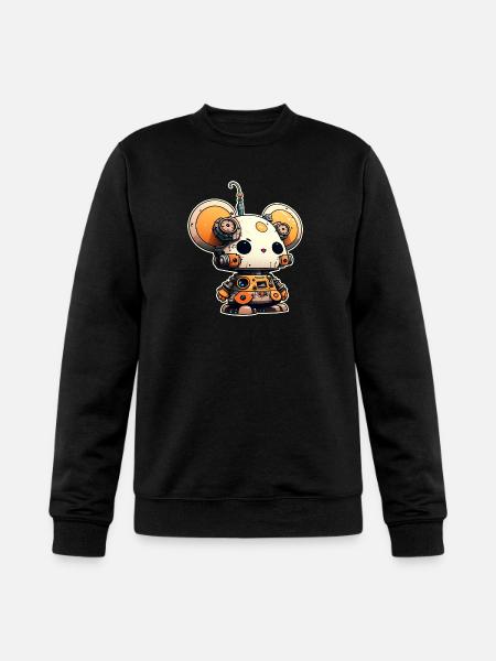 Mouse Robot - Champion Unisex Powerblend Sweatshirt - black