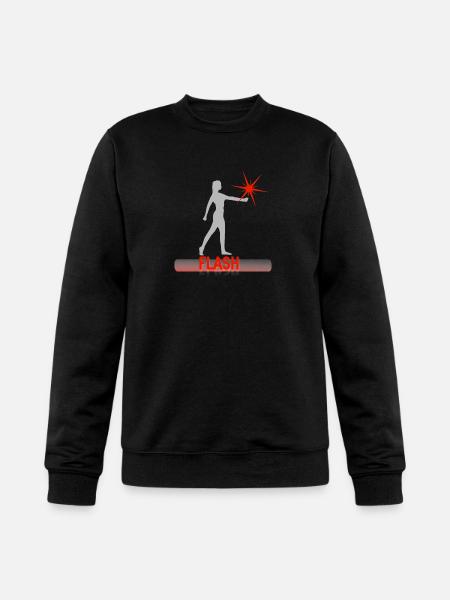 FLASH - Champion Unisex Powerblend Sweatshirt - black