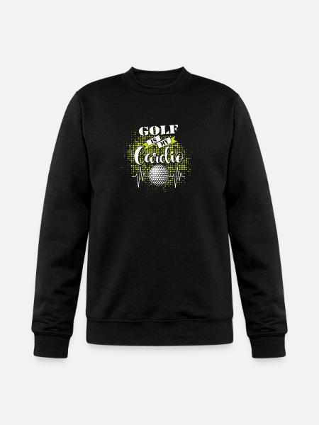 Golf Is My Cardio - Champion Unisex Powerblend Sweatshirt  - black