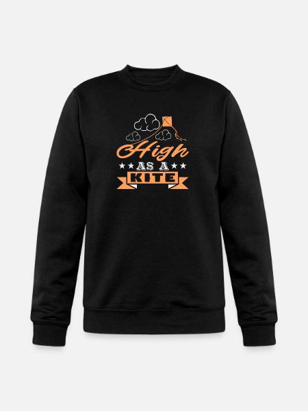 Kite High As A - Champion Unisex Powerblend Sweatshirt - black