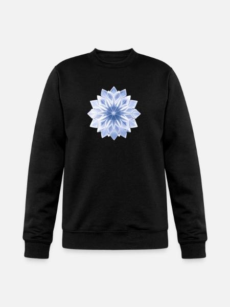 Ice Crystal - Champion Unisex Powerblend Sweatshirt  - black