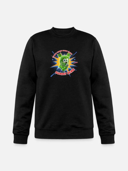 Funny Lucky Gummy Bear - Champion Unisex Powerblend Sweatshirt  - black