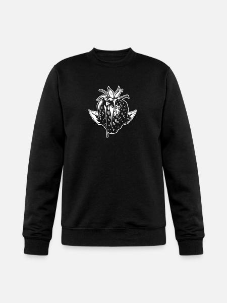 Strawberry Fruit Berries - Champion Unisex Powerblend Sweatshirt - black