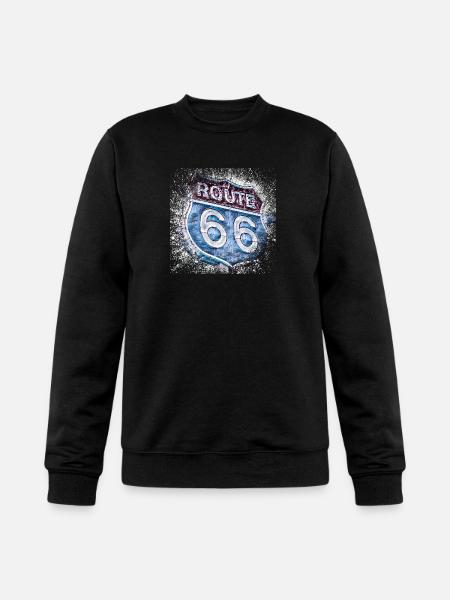Route 66 - Champion Unisex Powerblend Sweatshirt - black