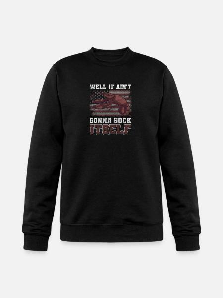 Meal Connoisseur Glutton - Champion Unisex Powerblend Sweatshirt - black