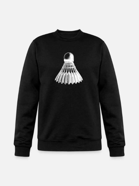 Badminton Ball Tattoo Style - Champion Unisex Powerblend Sweatshirt - black