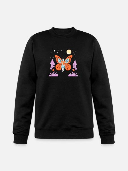 Pumpkin Fairy Moonlight - Champion Unisex Powerblend Sweatshirt - black