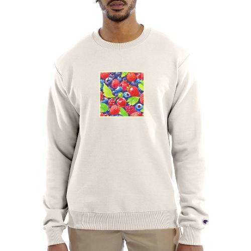 Summer Berry Medley - Champion Unisex Powerblend Sweatshirt 