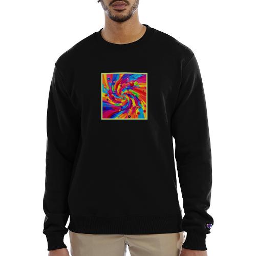 Colorful Fruit Vortex - Champion Unisex Powerblend Sweatshirt 