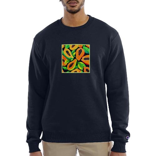 Tropical Papaya Paradise - Champion Unisex Powerblend Sweatshirt 