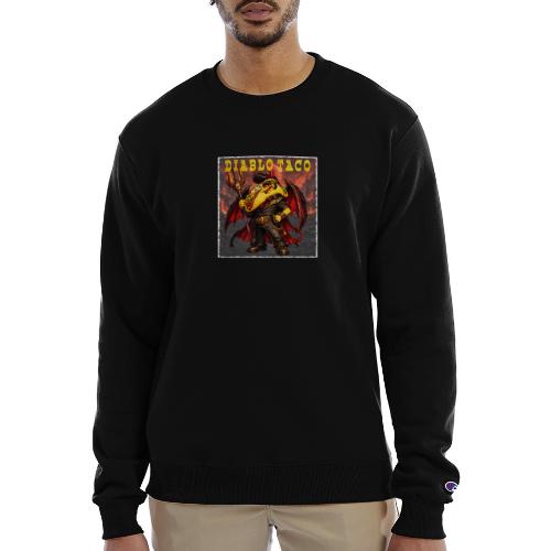The Diablo Taco Spicy Demon Character - Champion Unisex Powerblend Sweatshirt 