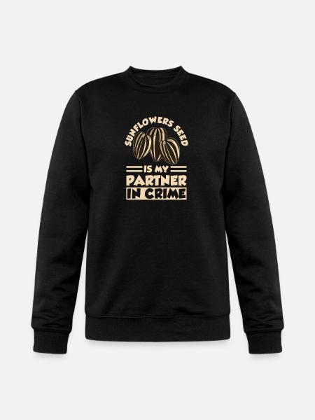 Sunflower Seeds - Champion Unisex Powerblend Sweatshirt  - black