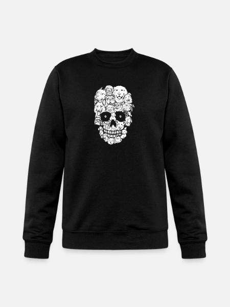 SKULL PUPPY DOG PET - Champion Unisex Powerblend Sweatshirt - black