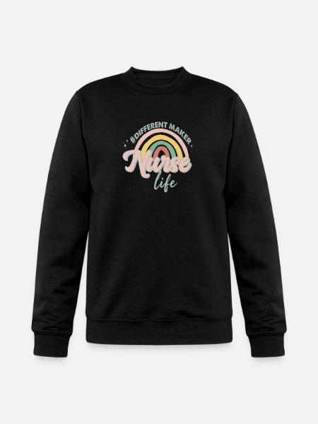 Nurse life - Champion Unisex Powerblend Sweatshirt - black