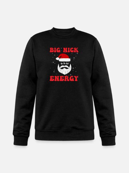 Big nick energy - Champion Unisex Powerblend Sweatshirt  - black