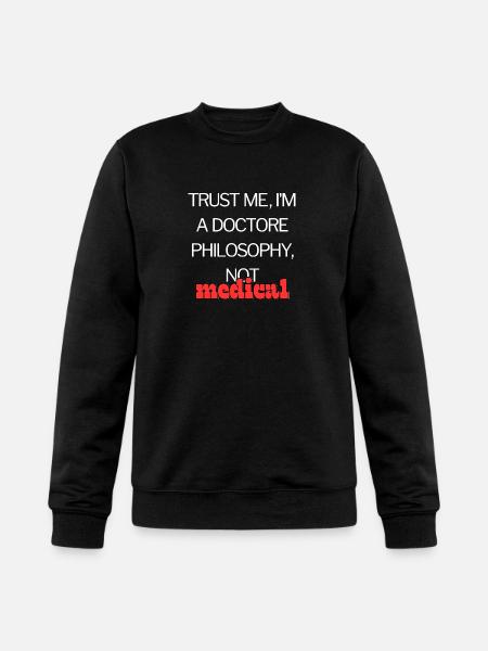 Funny Medical quotes Classic - Champion Unisex Powerblend Sweatshirt - black