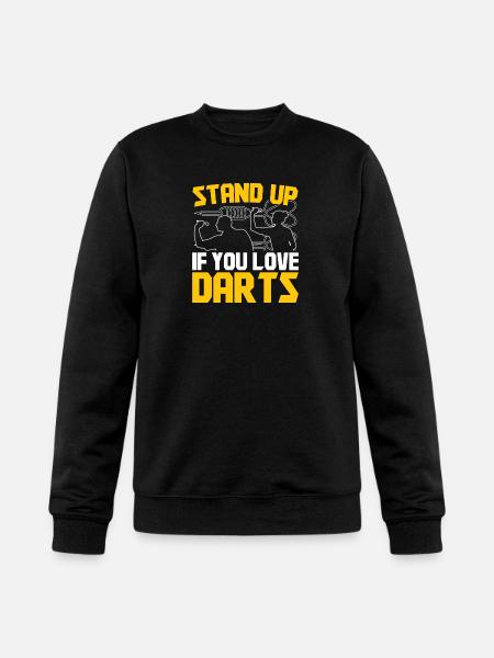 Darts Dart Player - Champion Unisex Powerblend Sweatshirt  - black