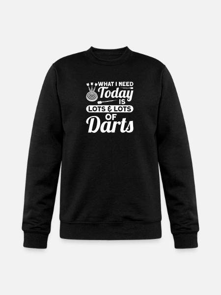 Darts Dart Player - Champion Unisex Powerblend Sweatshirt  - black