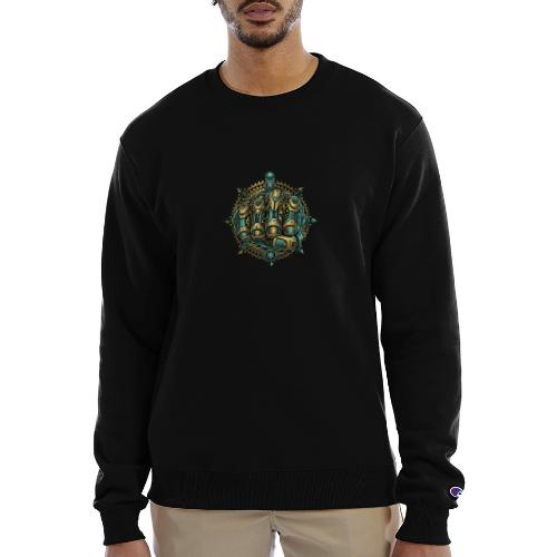 Cyberpunk Power Robot Hand - Champion Unisex Powerblend Sweatshirt 