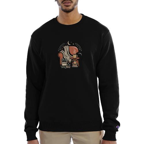 Moonlit Cozy Night Recliner - Champion Unisex Powerblend Sweatshirt 