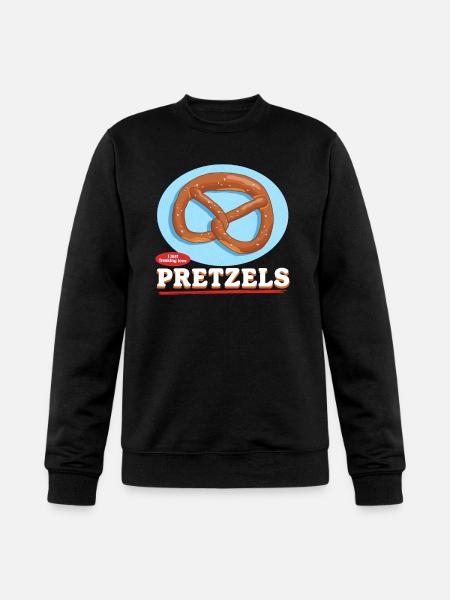 Pretzel I Love Pretzels - Champion Unisex Powerblend Sweatshirt - black