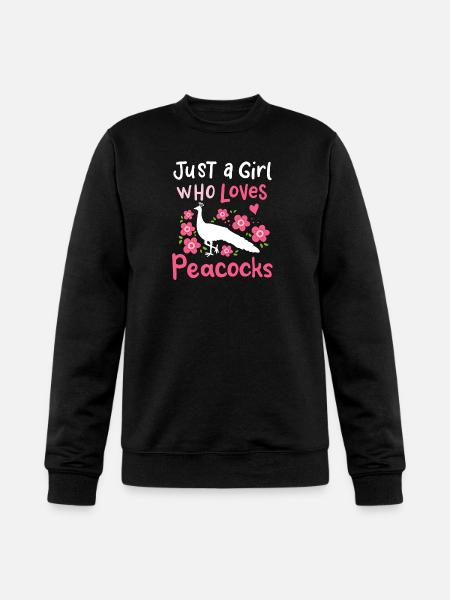 Peacocks Peacock Lover - Champion Unisex Powerblend Sweatshirt - black