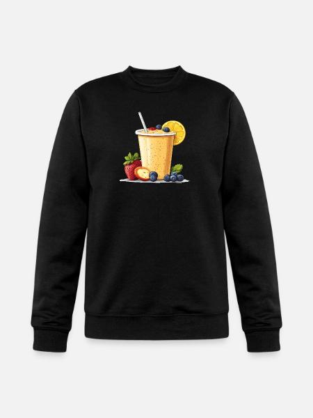 Citrus Berry Smoothie Cup - Champion Unisex Powerblend Sweatshirt - black