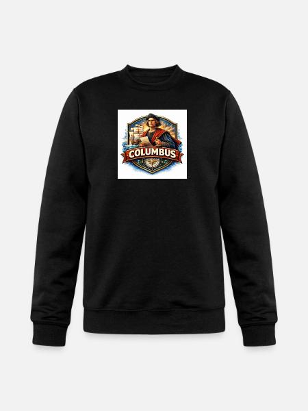 Seafaring Explorer Crest - Champion Unisex Powerblend Sweatshirt - black