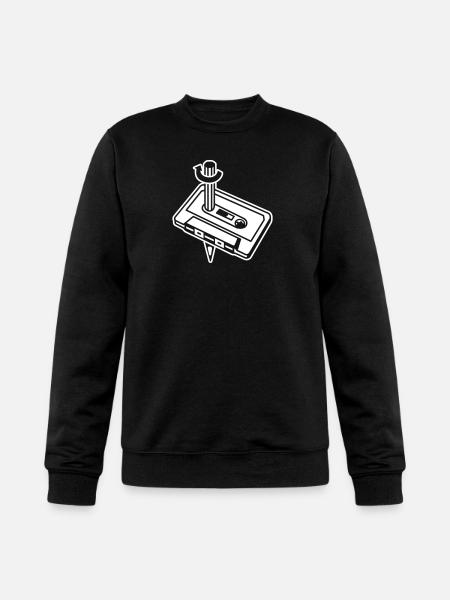 Unique Cassette Mixtape Relationship - Champion Unisex Powerblend Sweatshirt - black