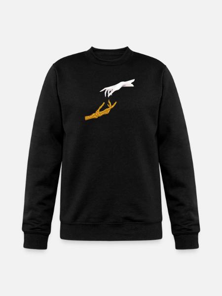 Glittering Hand Connection - Champion Unisex Powerblend Sweatshirt - black