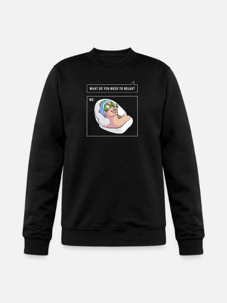Funny Money Meme Trending - Champion Unisex Powerblend Sweatshirt - black