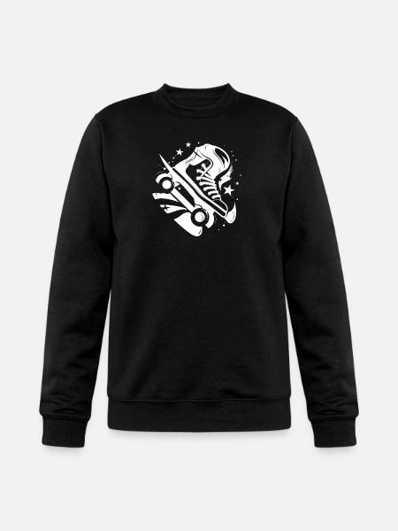 Roller Skates Graphic - Champion Unisex Powerblend Sweatshirt - black