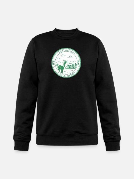 Nara Eki Art - Champion Unisex Powerblend Sweatshirt  - black