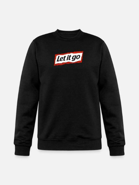 Let it go - Champion Unisex Powerblend Sweatshirt - black