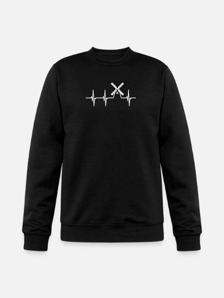 Farming Windmill ECG - Champion Unisex Powerblend Sweatshirt - black