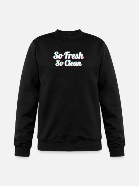 So Fresh So Clean - Champion Unisex Powerblend Sweatshirt - black