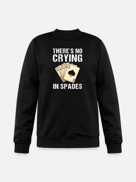 Spades Card Game Player Poker - Champion Unisex Powerblend Sweatshirt - black
