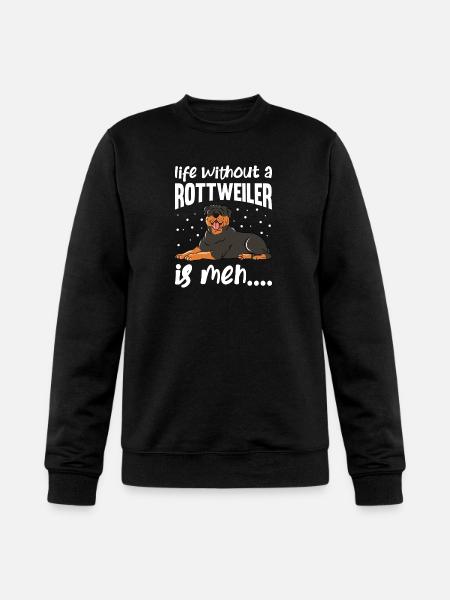 Life Without Rottweiler Is Meh - Champion Unisex Powerblend Sweatshirt  - black